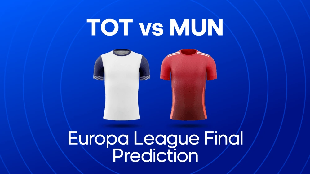 Tottenham vs Man United Prediction image with team kits